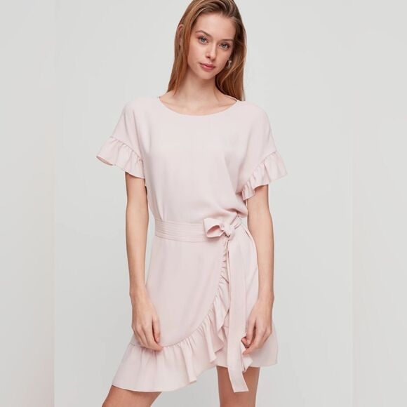 NWOT Aritzia Wilfred Ninette Dress Black - Picture 4 of 4